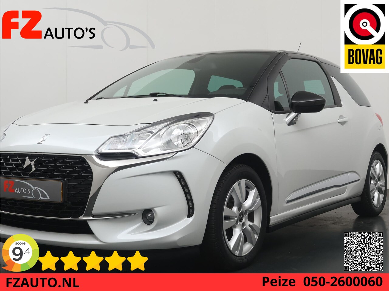 DS 3 - 1.2 PureTech Business - Navigatie - Climate Control - Cruise Control - Lichtmetalen velgen - AutoWereld.nl