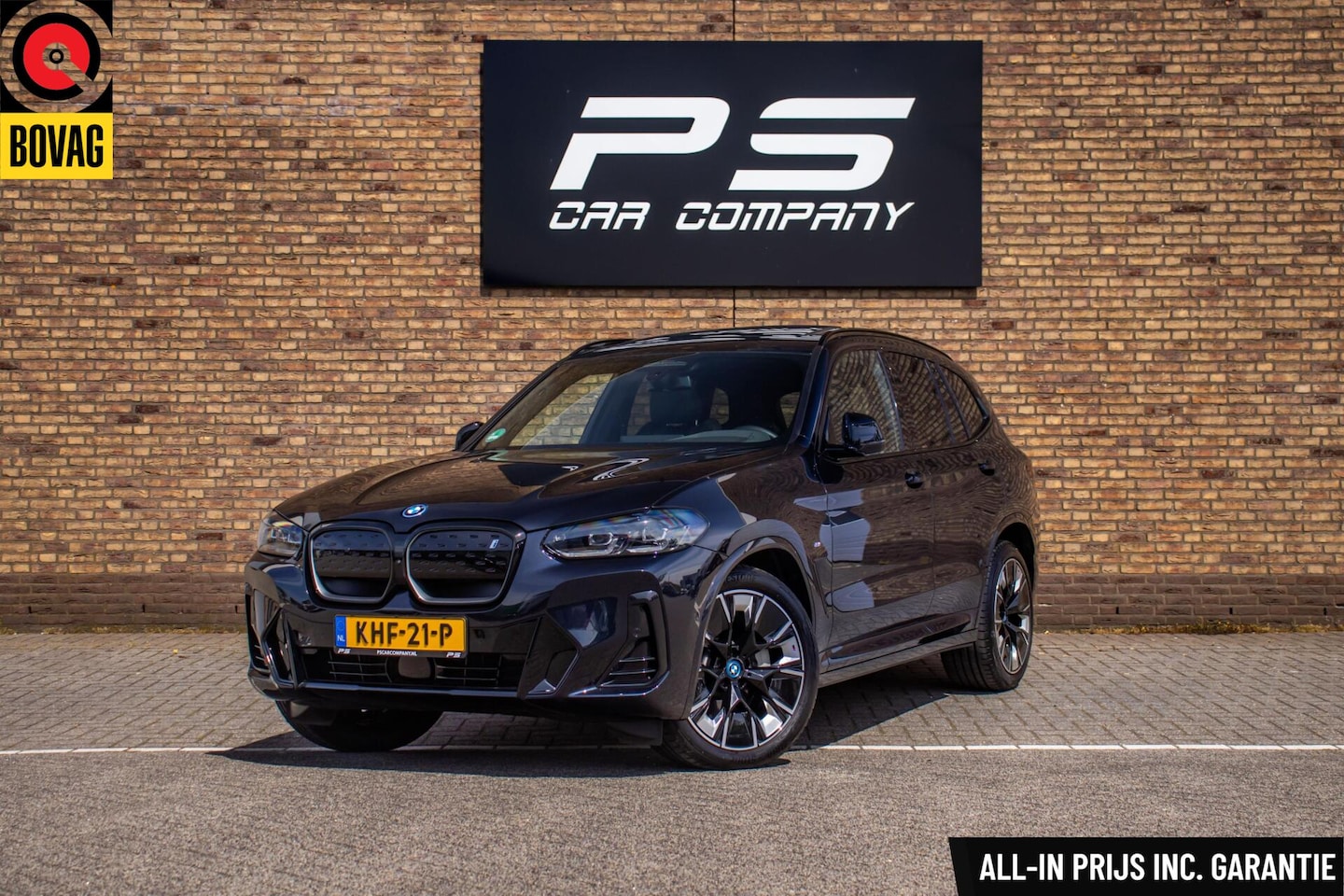 BMW iX3 - Impressive 80 kWh LCI M-Sport, Pano, Leder, Ambient - AutoWereld.nl