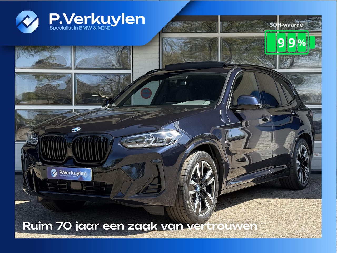 BMW iX3 - LCI Executive 80 kWh | PANORAMA | M SPORT PAKKET | DRIVING ASS. PROFF. | - AutoWereld.nl