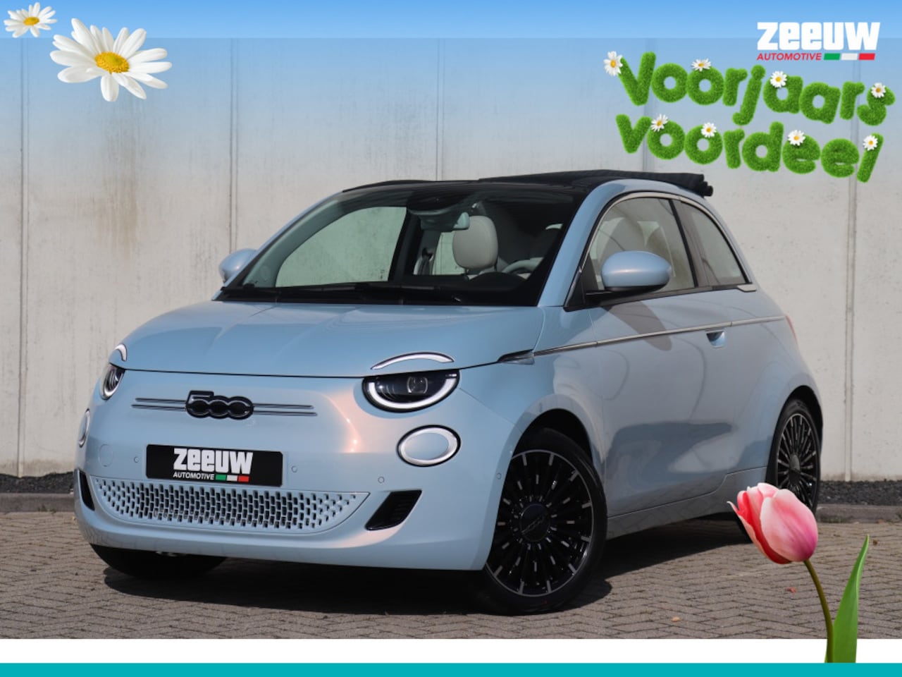 Fiat 500 C - La Prima 42 kWh | Technology | Winter | 4season | 17" - AutoWereld.nl