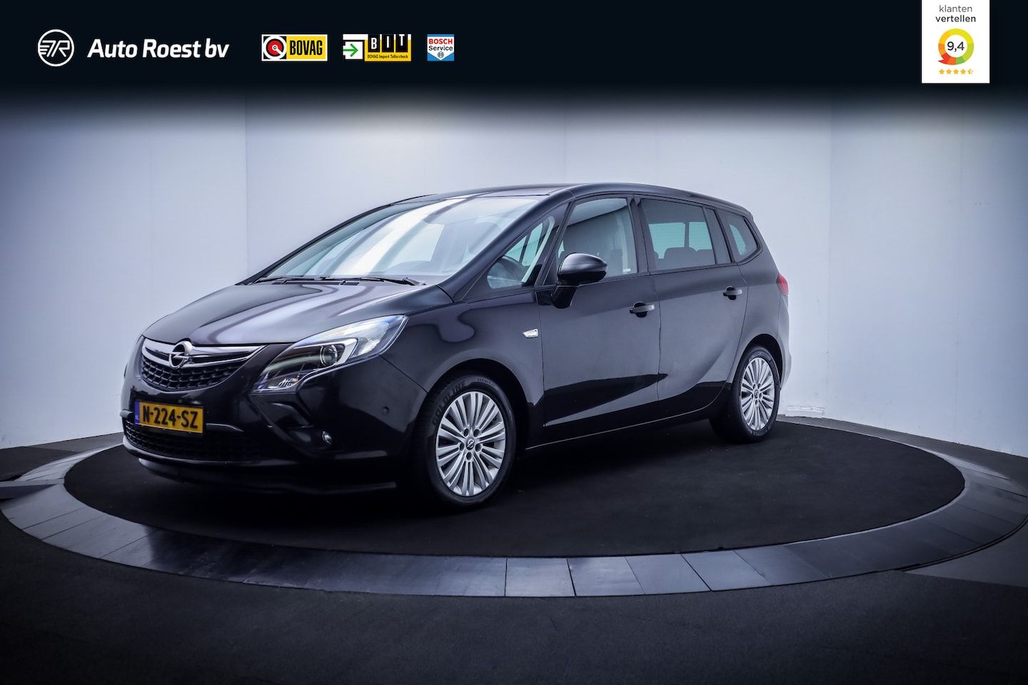 Opel Zafira Tourer - 1.4T 140Pk 7p Edition CAMERA | NAVI | TREKHAAK | CRUISE | CLIMA | PDC V+A | LMV 17'' - AutoWereld.nl