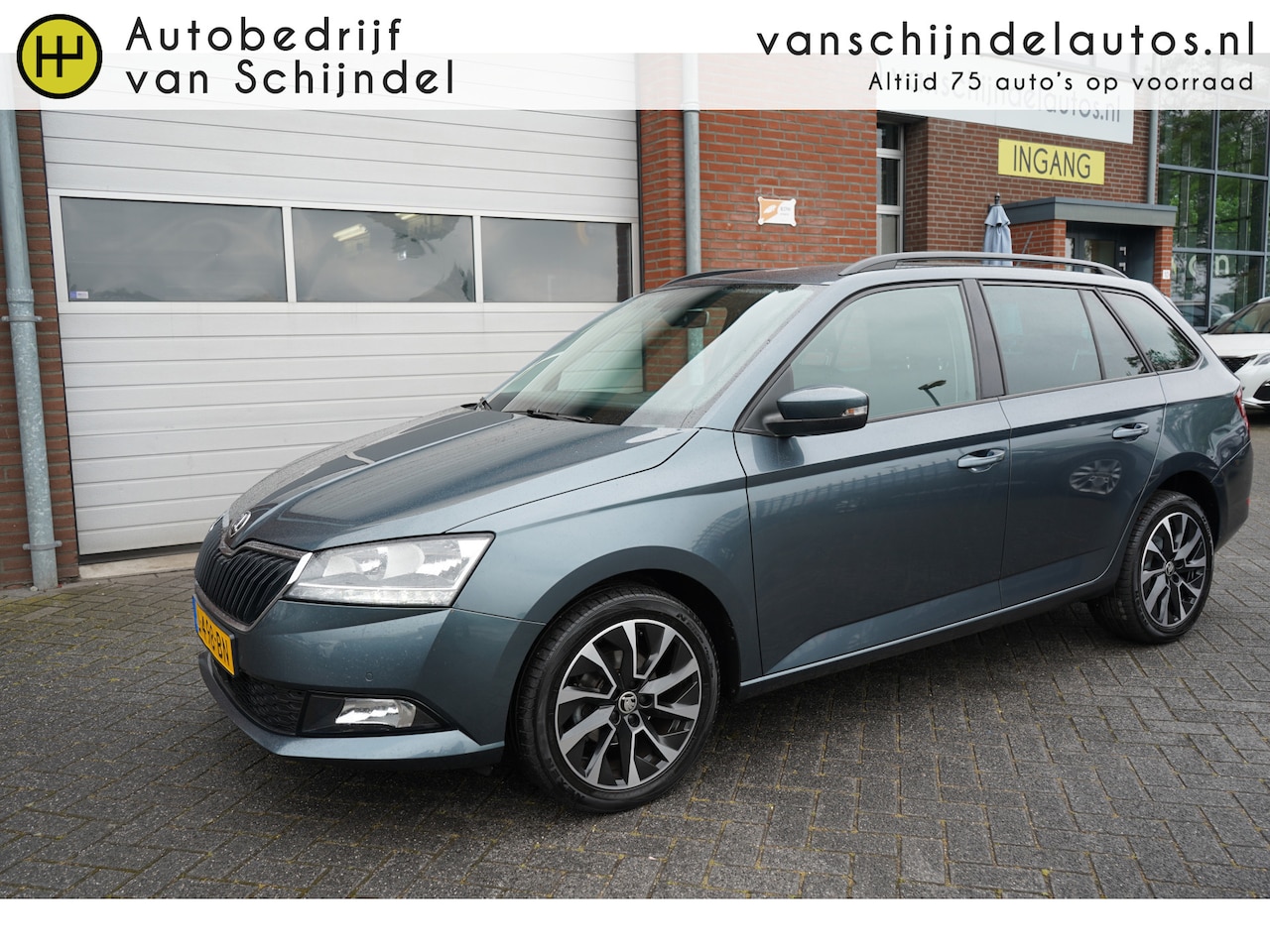 Skoda Fabia Combi - 1.0 TSI 96PK BUSINESS EDITION ORIGINEEL NEDERLANDS STOELVERWARMING KEYLESS NAVIGATIE LED P - AutoWereld.nl