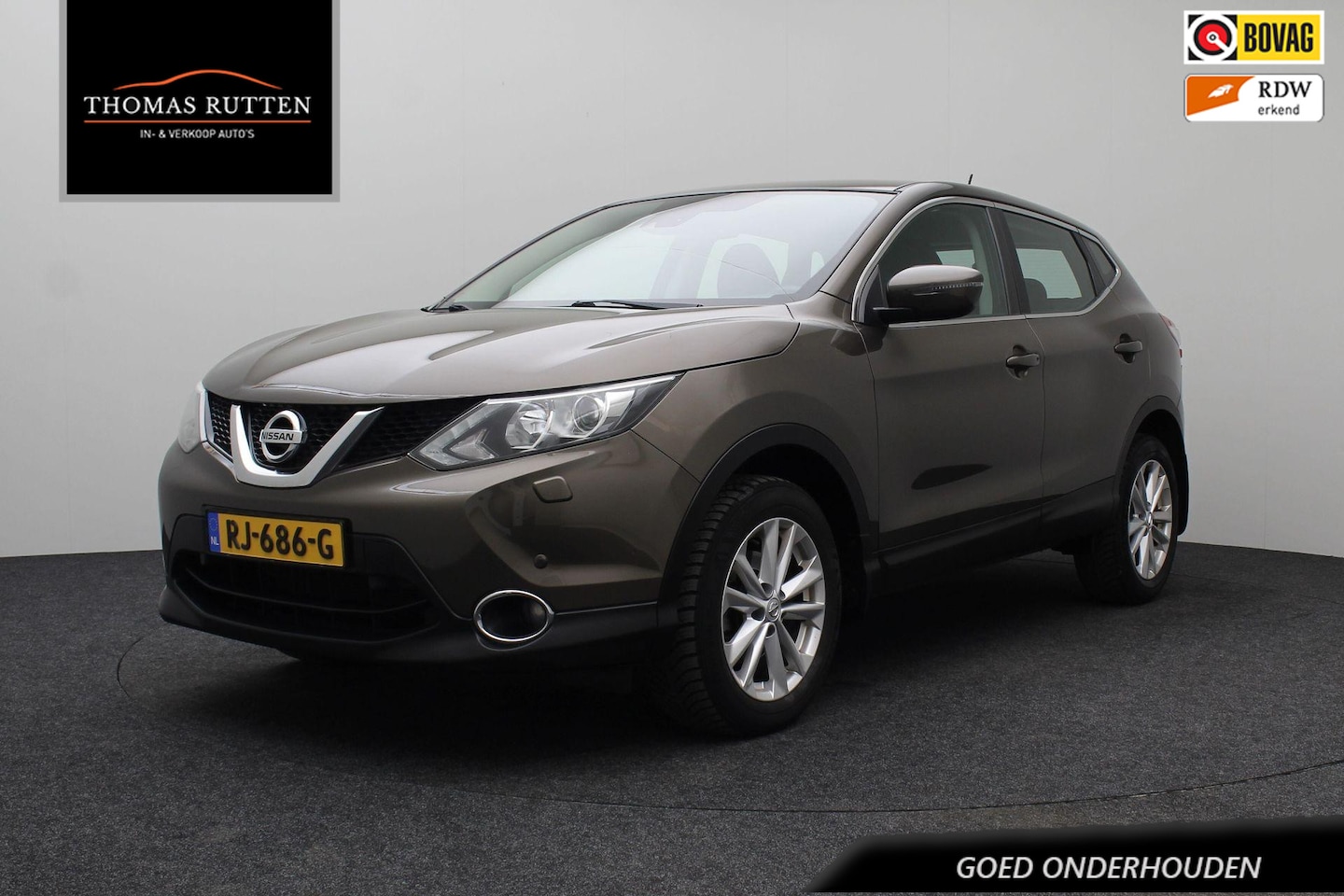 Nissan Qashqai - 1.2 N-Vision 2017 Navigatie | Camera | Bluetooth | Climate control | Cruise control | Trek - AutoWereld.nl
