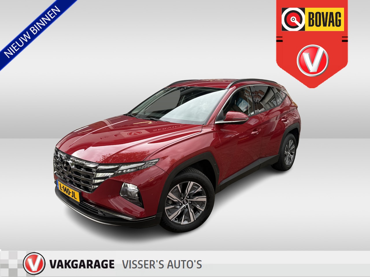 Hyundai Tucson - 1.6 T-GDI HEV Comfort Smart | trekhaak | |stoelverwarming | stuurverwarming | applecarplay - AutoWereld.nl