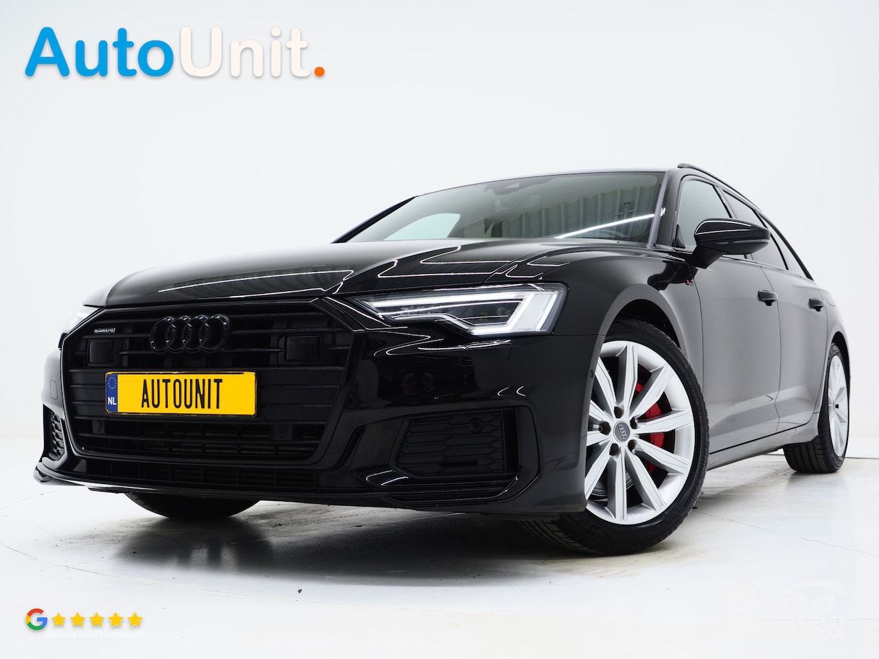 Audi A6 Avant - 55 TFSI e quattro Full Black | Trekhaak | Keyless | Adaptive Cruise | Camera | Memory | St - AutoWereld.nl