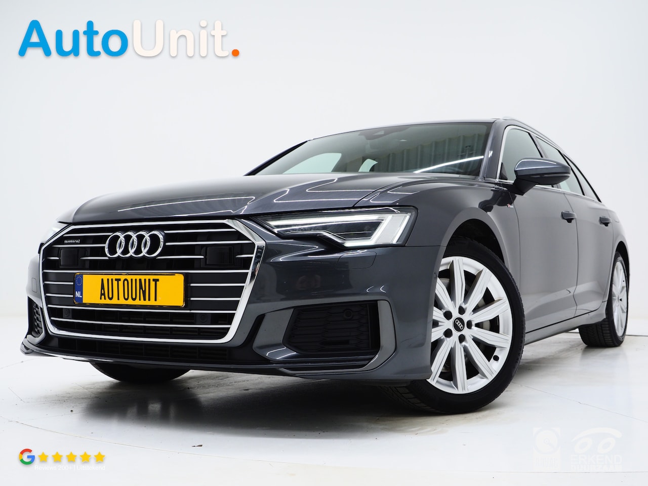 Audi A6 Avant - 50 TFSI e quattro | Panoramadak | Trekhaak | B&O Audio | Sfeerlicht | Keyless | Adaptive C - AutoWereld.nl