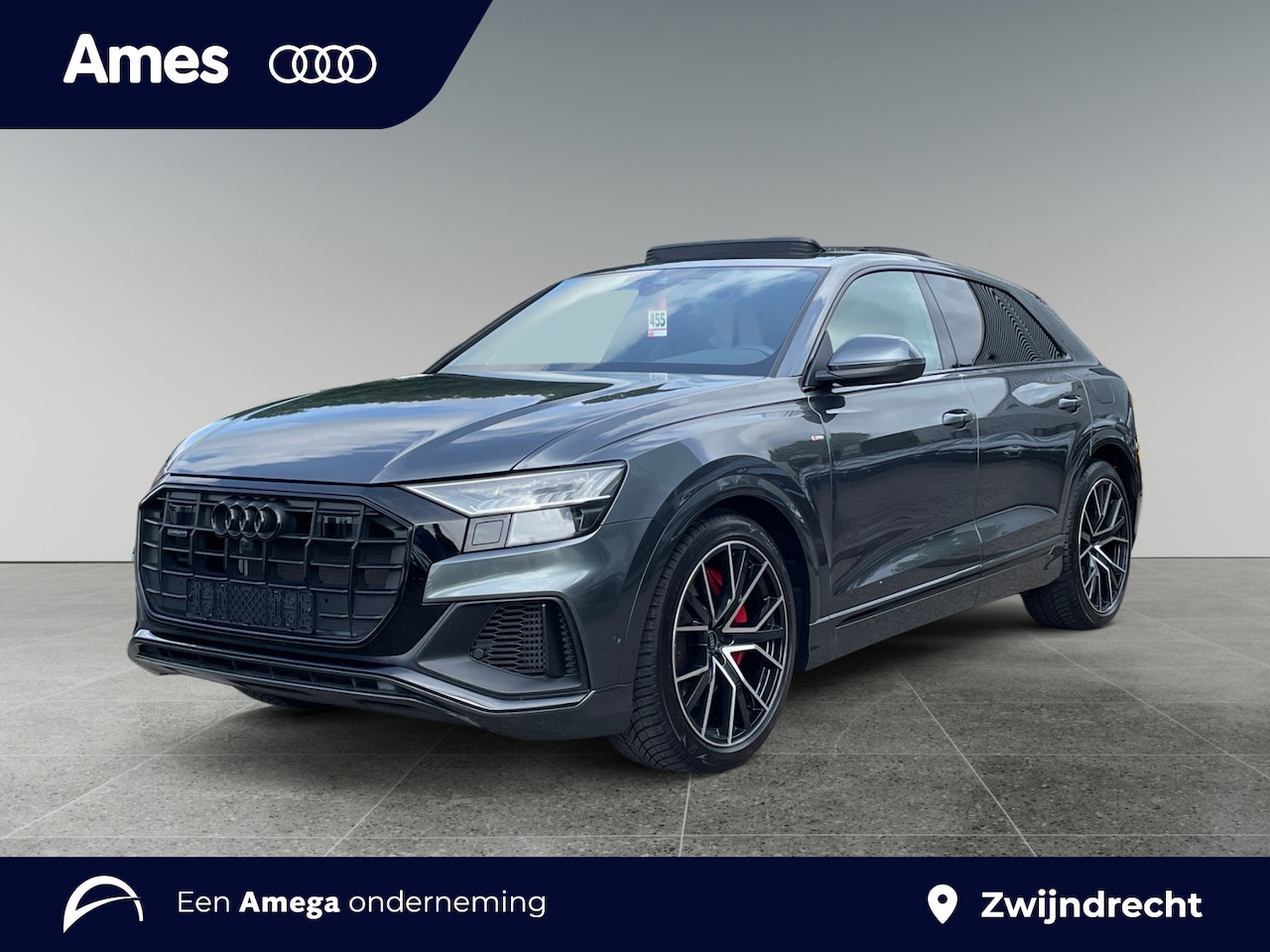 Audi Q8 - 55 394pk TFSI e quattro Pro Line S Geheugenfunctie voorstoelen | Glazen panoramadak | Lede - AutoWereld.nl