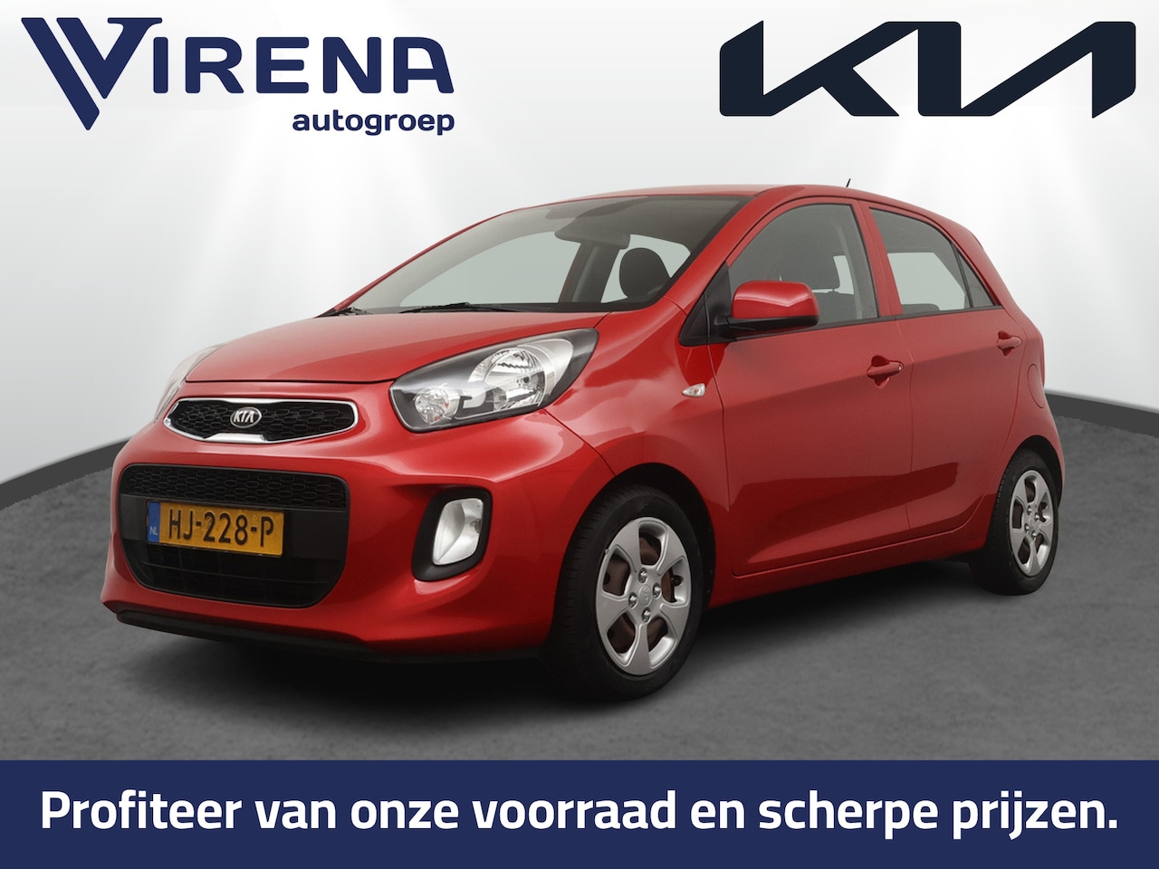 Kia Picanto - 1.0 CVVT ComfortLine - Airco - 5 Deurs - Radio CD - 895 ,- Virena Zekerheidspakket 12 Maan - AutoWereld.nl