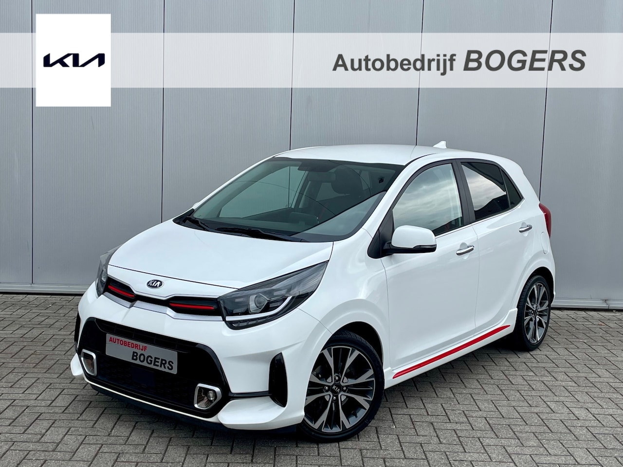 Kia Picanto - 1.2 GT-Line Automaat Navigatie, Climate Control, Leder, 16"Lm, Achteruitrijcamera, Parkeer - AutoWereld.nl