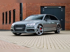 Audi A4 Avant - 2.0 TFSI Quattro 3x S line 252PK Black Edition | Quantumgrijs | Pano | Carbon | B&O | Mass