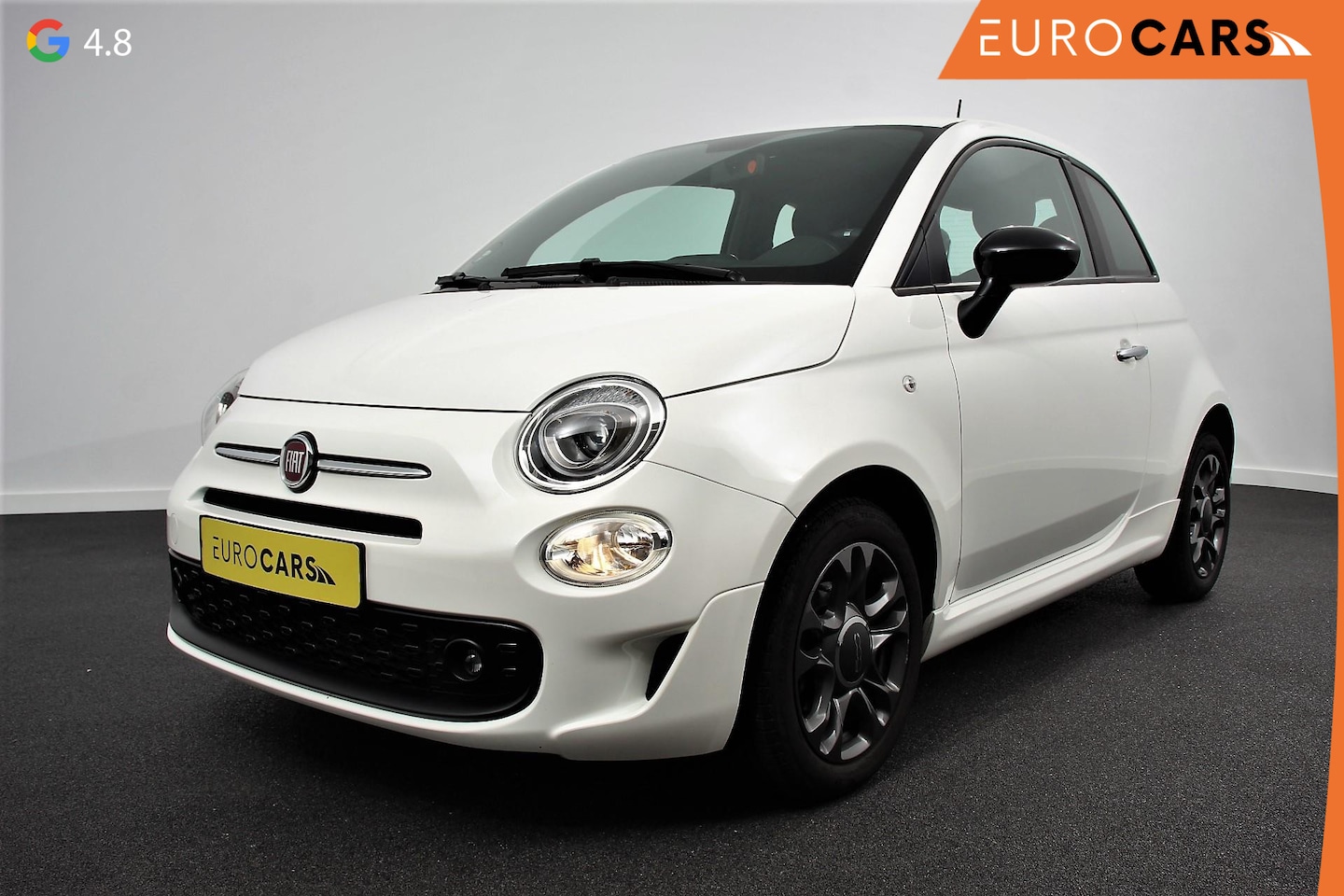 Fiat 500 - 1.0 Hybrid Sport Connect Navigatie Apple Carplay/Android Auto Airco Dab Sportstoelen Cruis - AutoWereld.nl