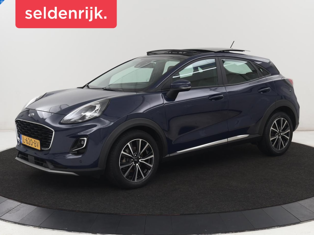 Ford Puma - 1.0 EcoBoost Hybrid Titanium | Panoramadak | Stoelverwarming | Adaptive cruise | Camera | - AutoWereld.nl