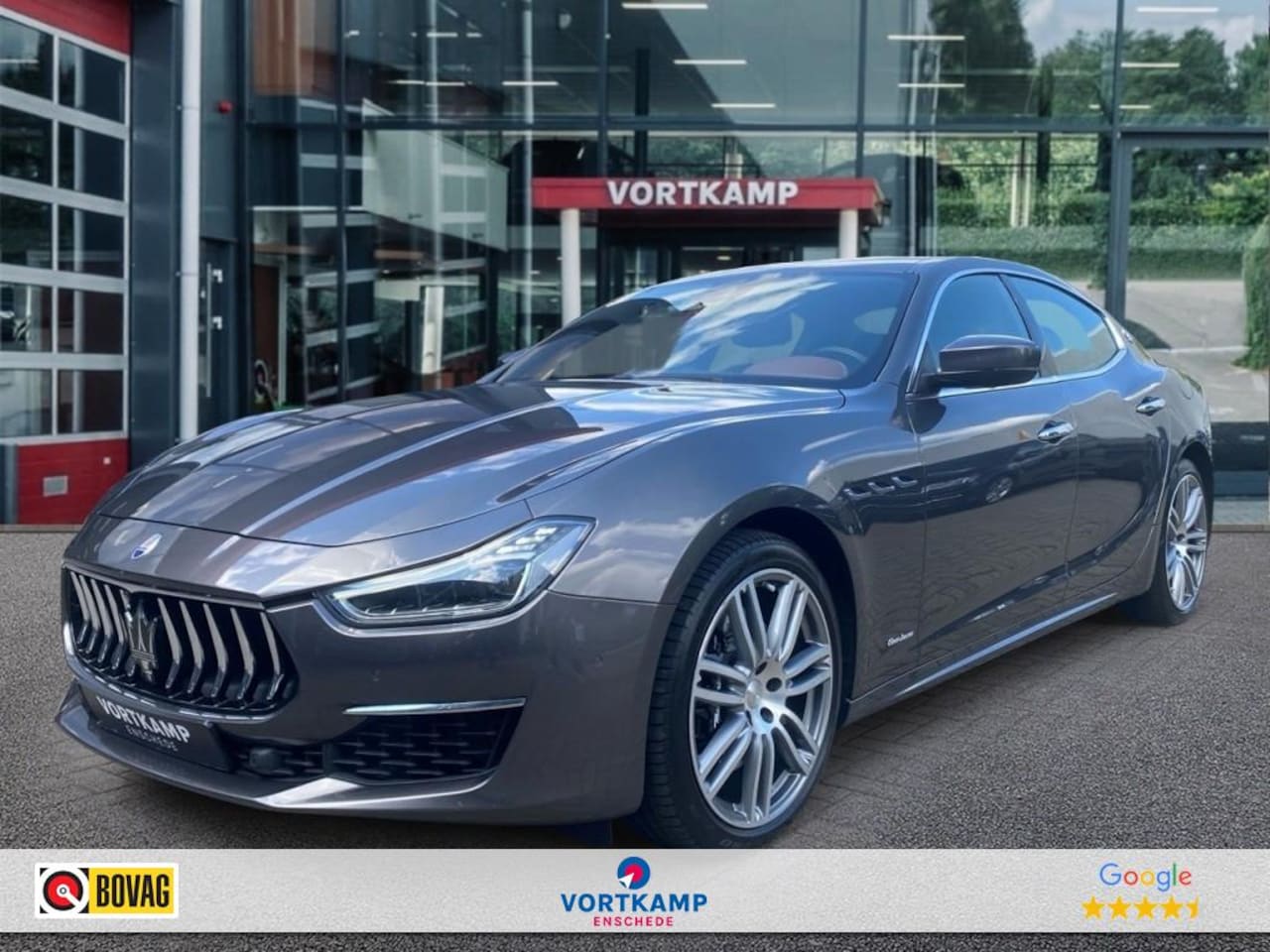 Maserati Ghibli - 3.0 TDI BOWERS WILKINS/LEDER/CAMERA/NAVI/STOELVERW/ACC - AutoWereld.nl
