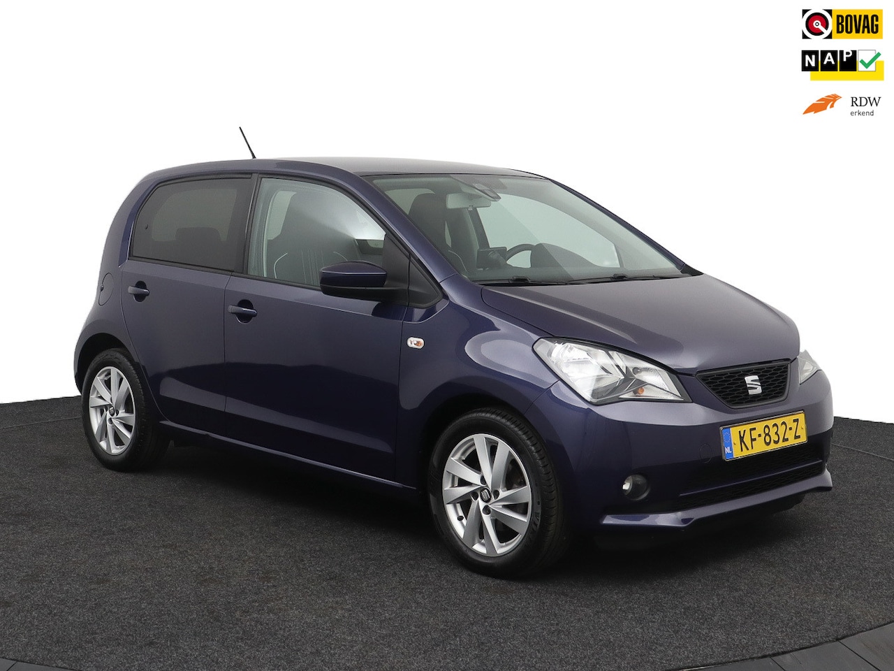 SEAT Mii - 1.0 Sport Connect I CRUISE I NAVI I AIRCO I LICHTMETAAL - AutoWereld.nl