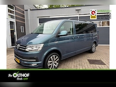 Volkswagen Transporter - 2.0 TDI L2H1 DC Highline | 2x SCHUIF | 204 PK | LEDER BEKLEDING |