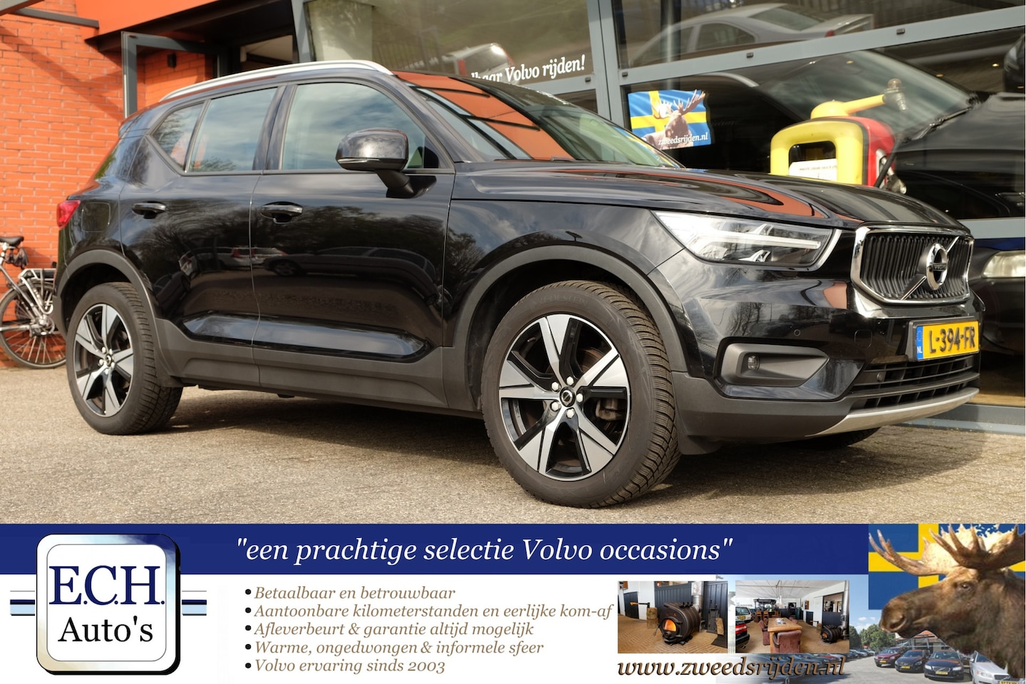 Volvo XC40 - T3 163 pk Aut. Stoel+stuurwielverwarming, Adaptieve CC, Apple CarPlay - AutoWereld.nl