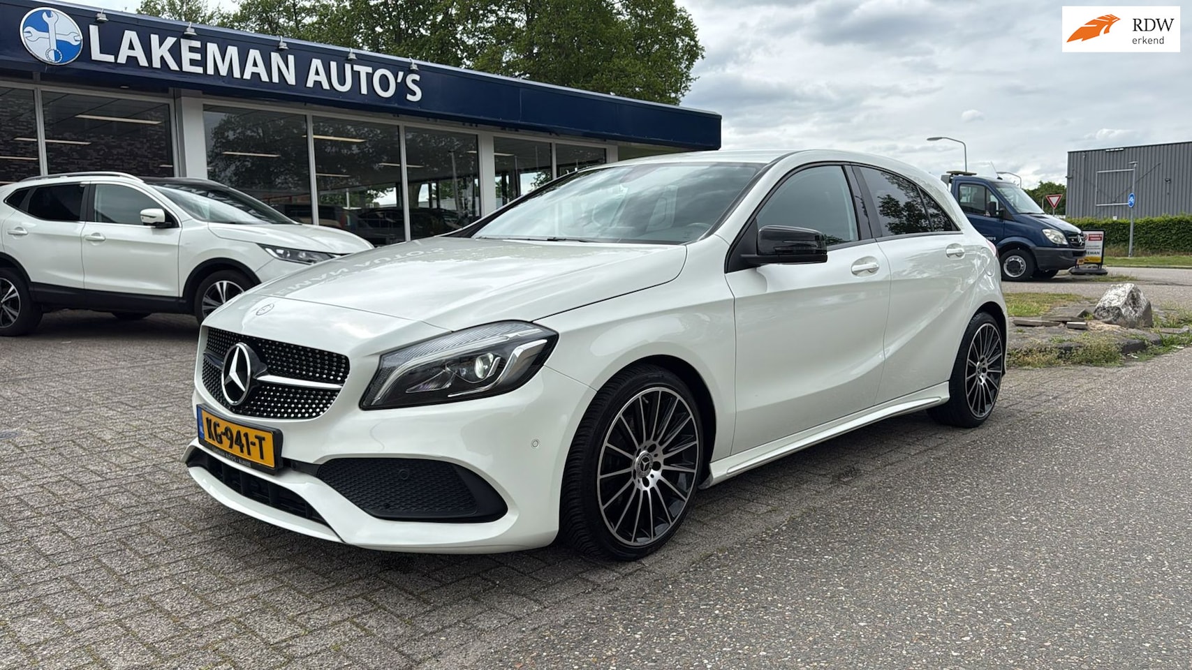 Mercedes-Benz A-klasse - 160 AMG Night Edition Plus Whiteline Huurkoop Inruil APK Garantie - AutoWereld.nl