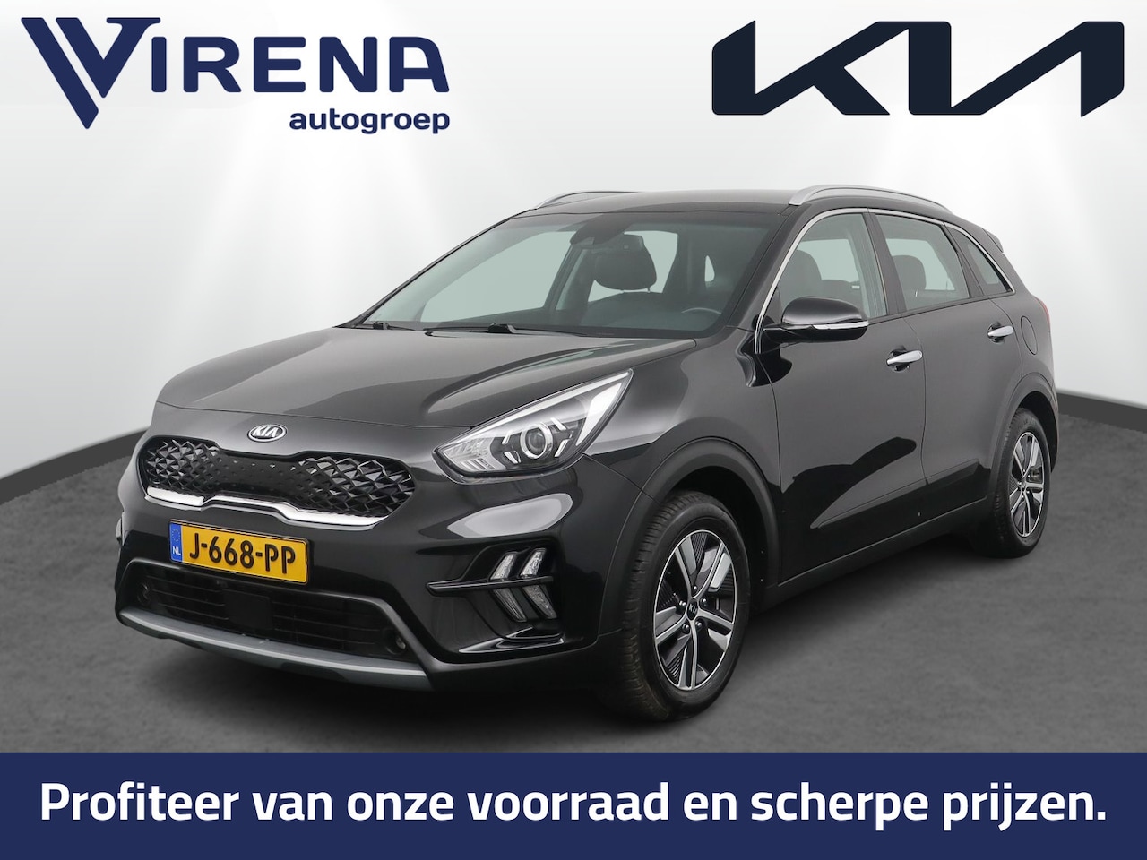 Kia Niro - 1.6 GDi Hybrid DynamicLine - Adaptive Cruise - Climate Control - Trekhaak - DAB- Navigatie - AutoWereld.nl