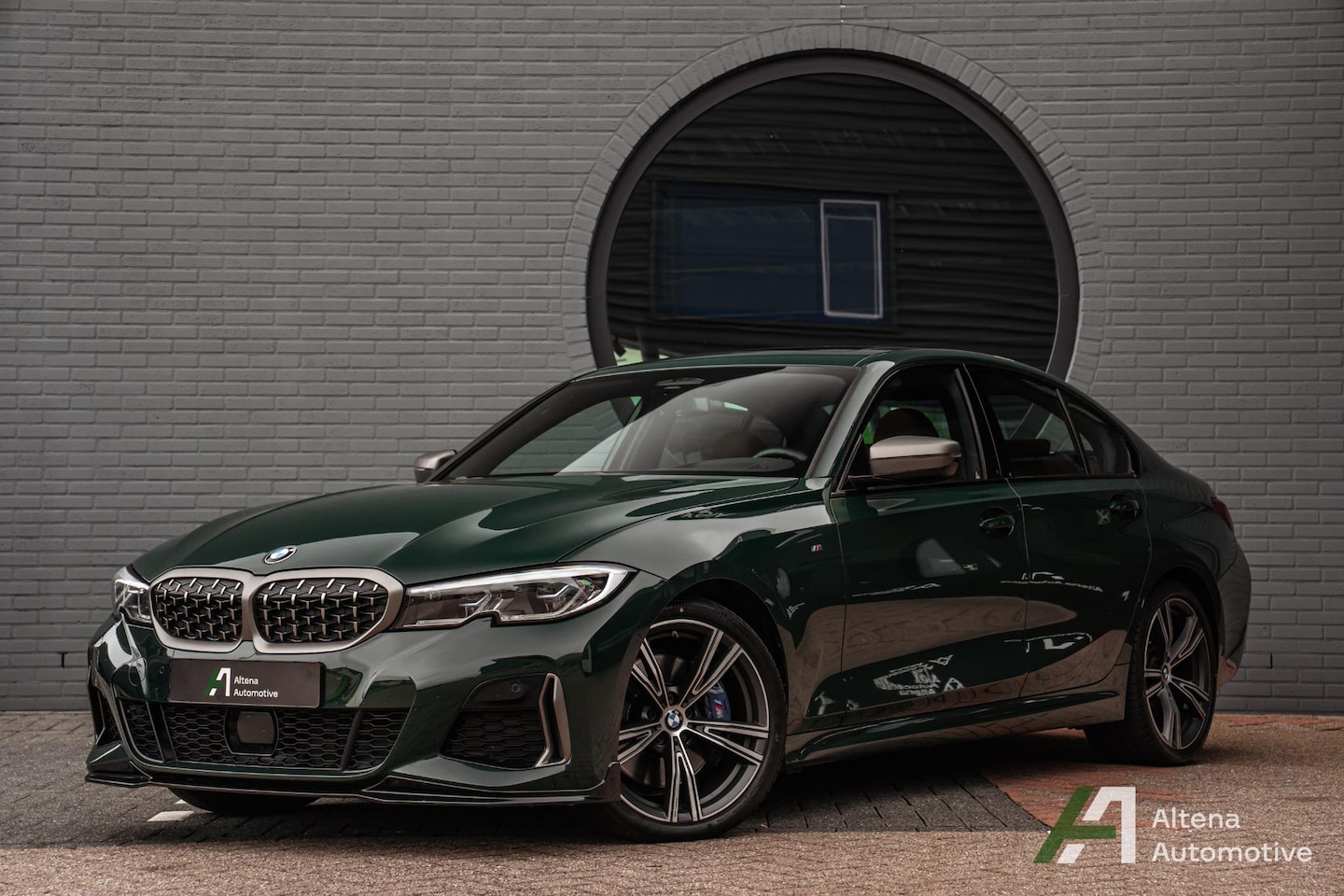 BMW 3-serie - M340i xDrive High Executive british racing green, BTW - AutoWereld.nl