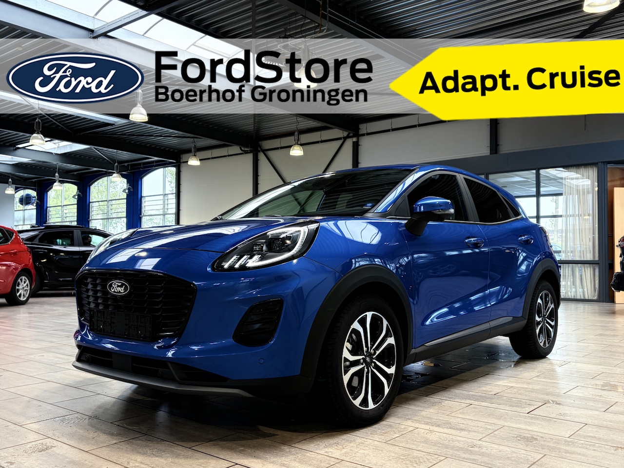Ford Puma - EcoBoost Hybrid 125pk Titanium | Elek. achterklep | Winterpack | Matrix Led | Adapt. Cruis - AutoWereld.nl