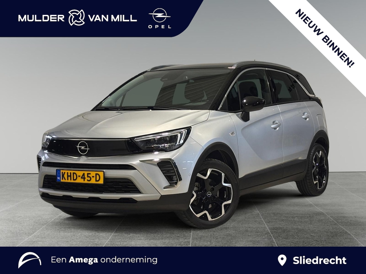 Opel Crossland - Ultimate 1.2 Turbo 110pk | 180° CAMERA+SENSOREN | ALCANTARA/LEDER | AGR-STOELEN | NAVI | D - AutoWereld.nl