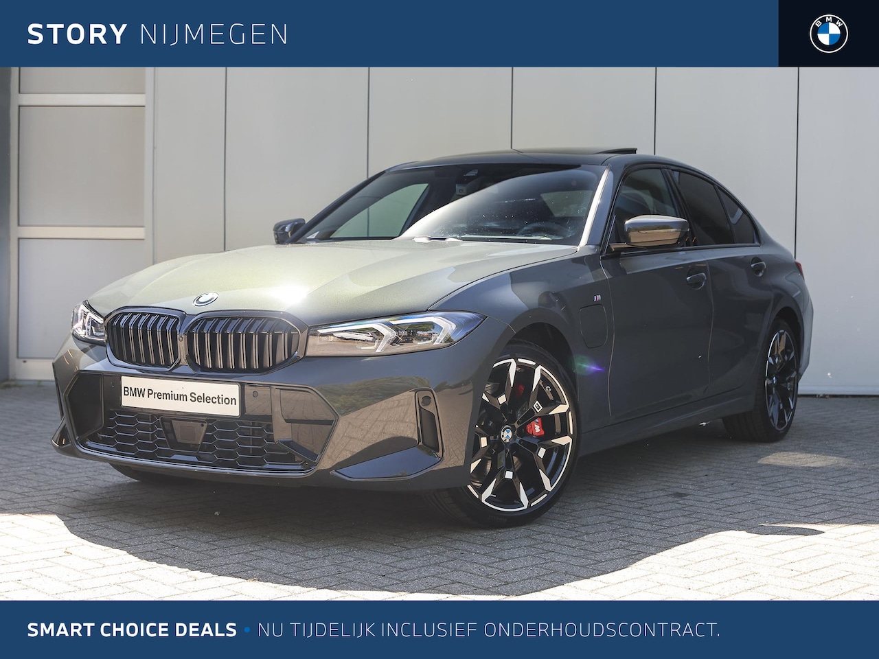 BMW 3-serie - 330e M Sport Automaat / Schuif-kanteldak / Sportstoelen / Stoelverwarming / Adaptieve LED - AutoWereld.nl
