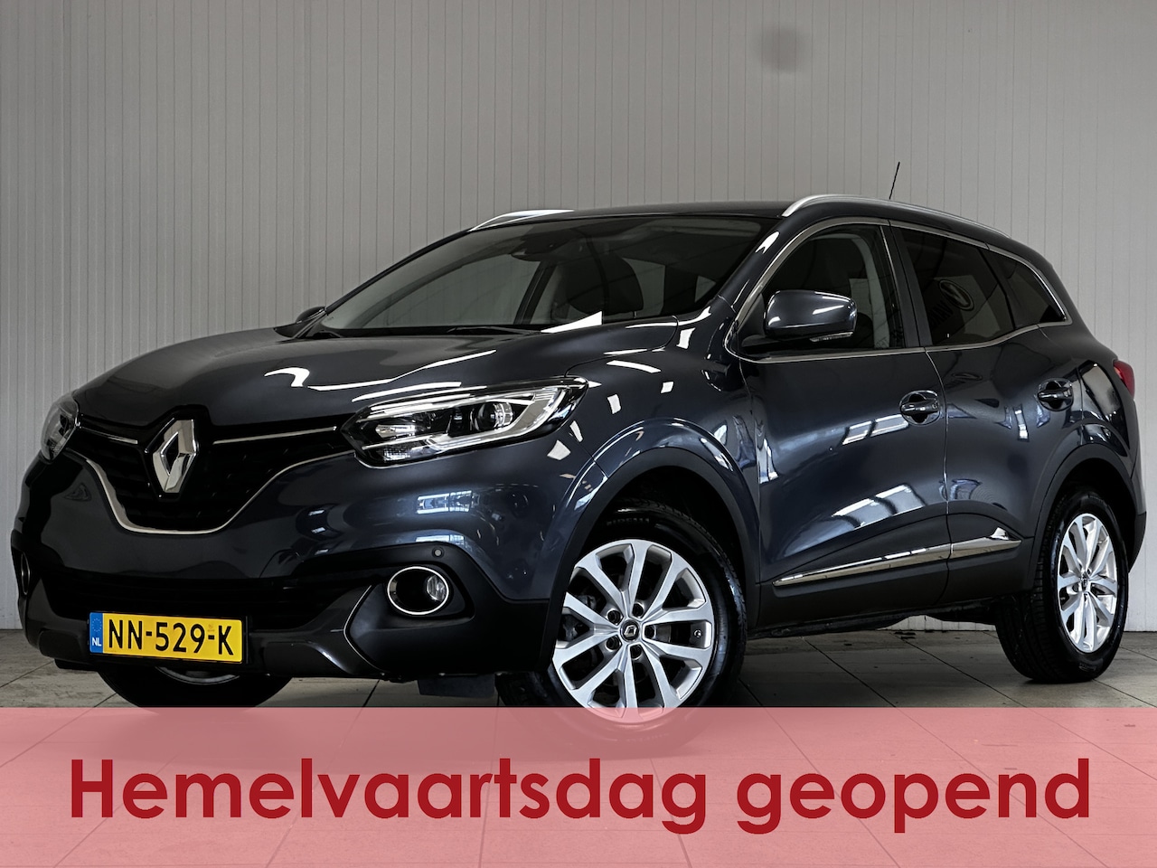 Renault Kadjar - 1.2 TCe Intens/ Trekhaak/ LED Dagrijverl./ Clima/ Navi/ Cruise/ DAB+/ Multi.Stuur/ Elek.pa - AutoWereld.nl
