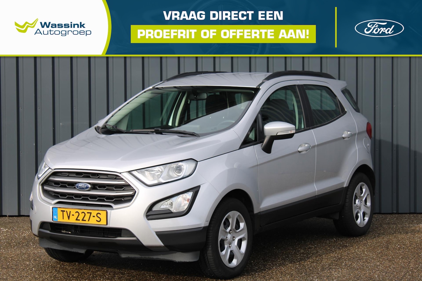 Ford EcoSport - 1.0 EcoBoost 125pk Trend | Navigatie | Parkeersensoren | Cruise contro I Climate control I - AutoWereld.nl