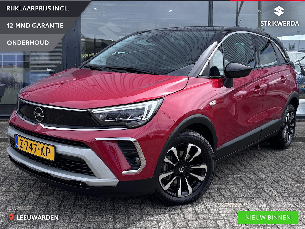 Opel Crossland - 1.2 Turbo Elegance Navi/AGR-Stoelen/Carplay - AutoWereld.nl