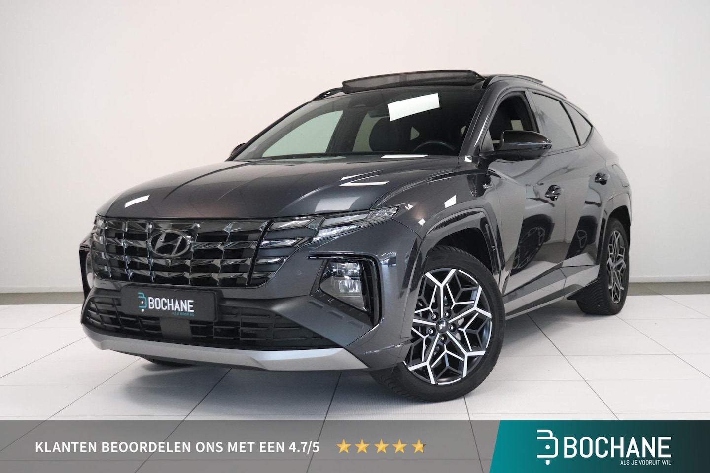 Hyundai Tucson - 1.6 T-GDI PHEV N Line Sky 4WD | Panoramadak | 360° Camera | Adaptieve Cruise | Elektr. ach - AutoWereld.nl