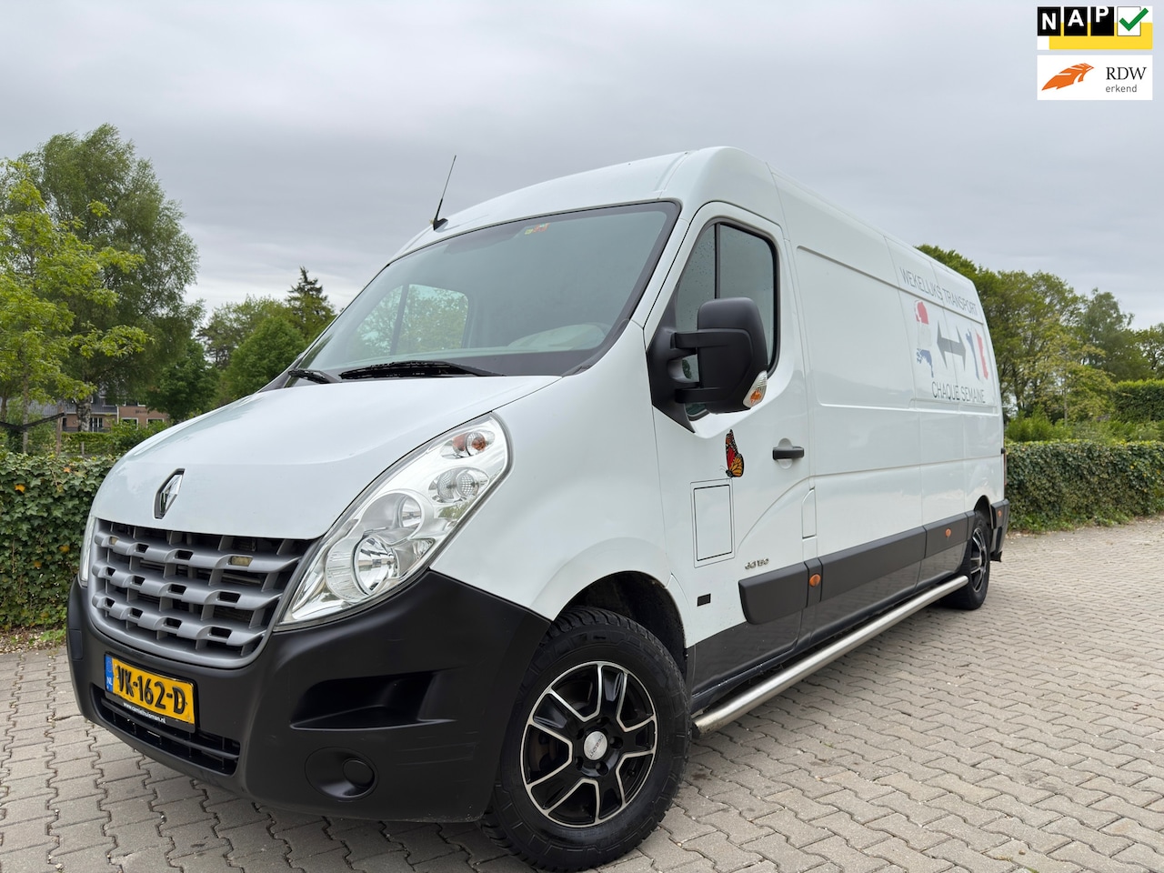 Renault Master - T35 2.3 dCi L3H2 Eco DC T35 2.3 dCi L3H2 Eco DC , 3 Pers. , Airco / Cruise / Navi / Elec.Pakket / 16" Lm Velgen / - AutoWereld.nl