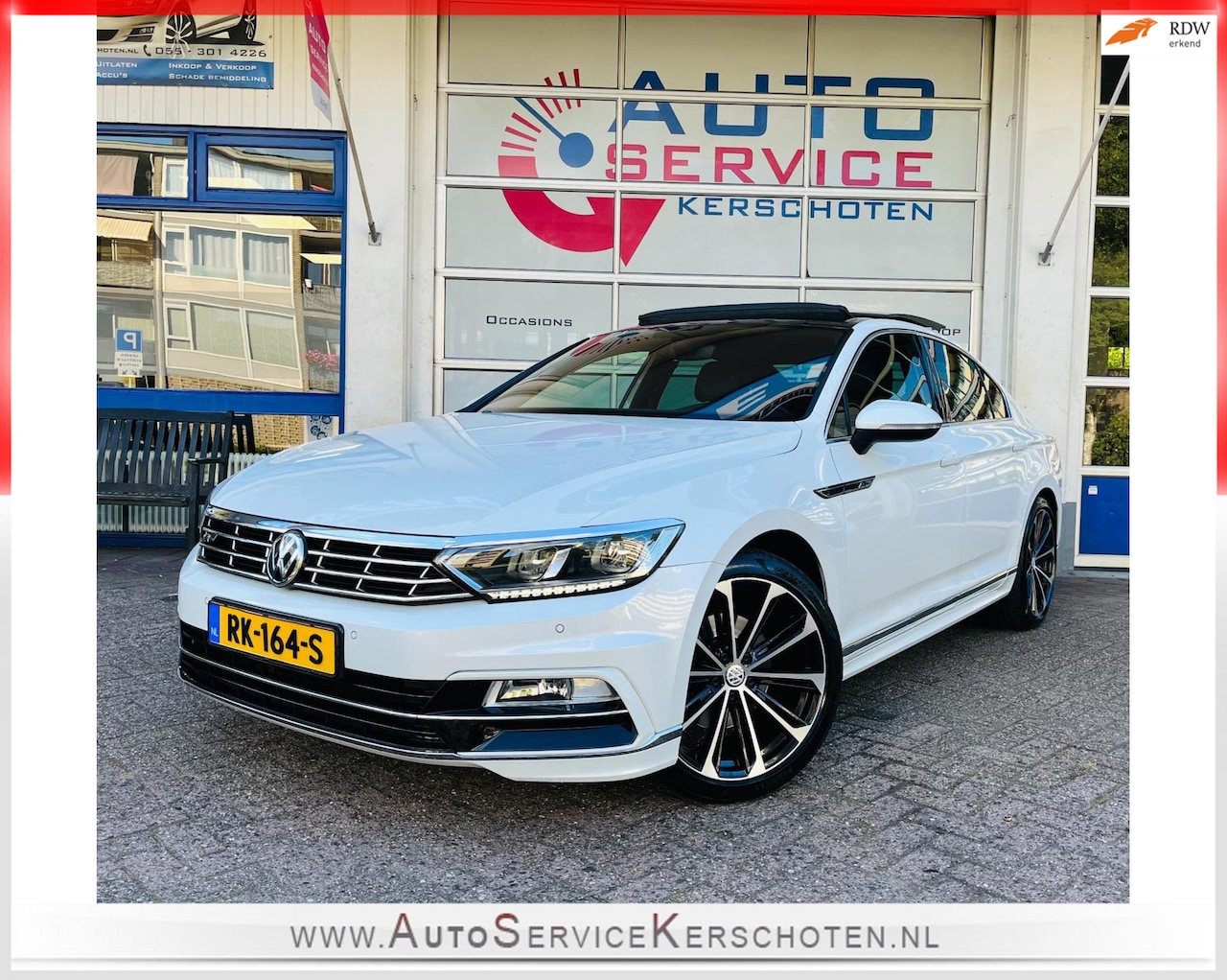 Volkswagen Passat - 1.6 TDI Highline Business R ***VIRTUAL, NL AUTO, NAP, PANO, FULL OPTION*** - AutoWereld.nl