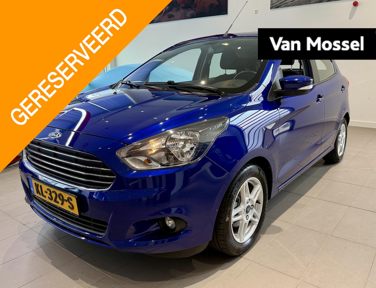 Ford Ka - 1.2 Trend Ultimate 24.000km !! | Airco | Parkeersensoren achter | Licht metalenvelgen - AutoWereld.nl