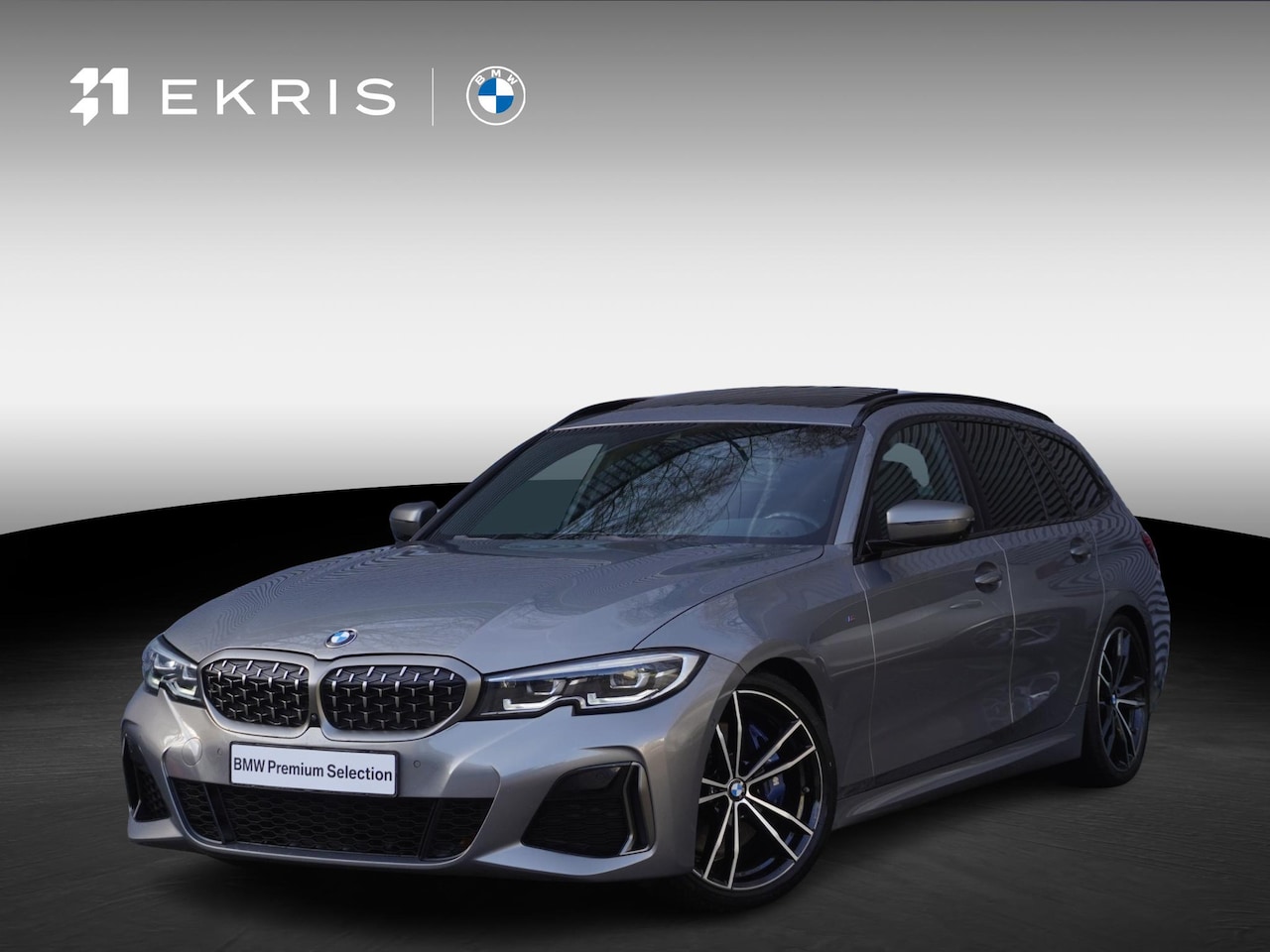 BMW 3-serie Touring - M340i xDrive High Executive | Parking Pack | Glazen panoramadak | HiFi System | Trekhaak m - AutoWereld.nl