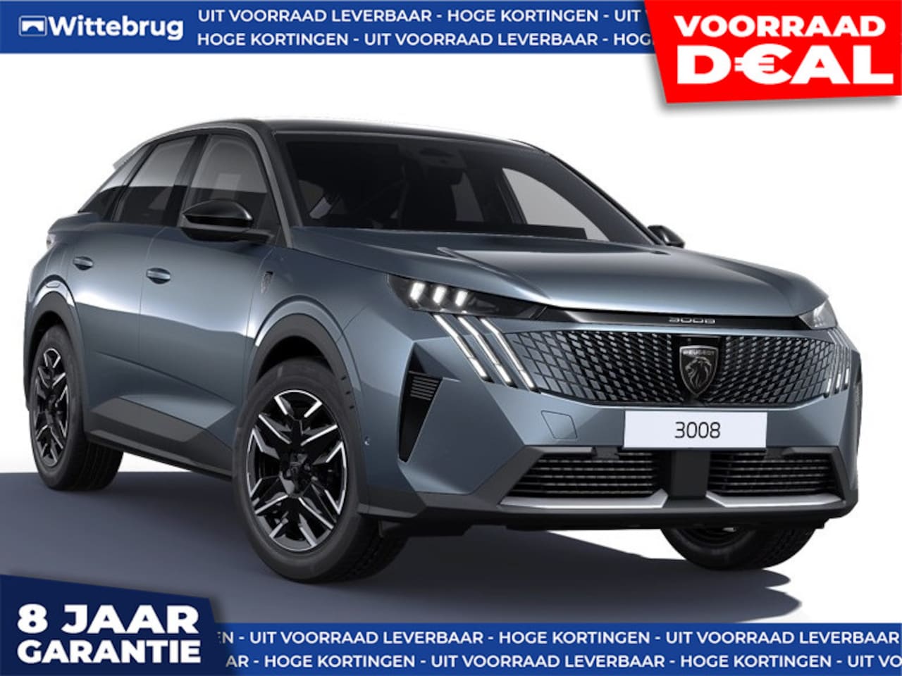 Peugeot 3008 - 1.2 Hybrid 145 GT DIRECT RIJDEN - VISION PACK - 8 JAAR GARANTIE - AutoWereld.nl
