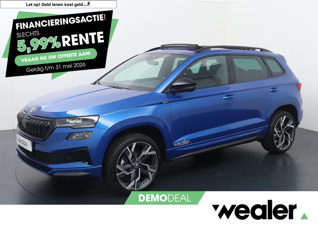Skoda Karoq - 1.5 TSI 150 PK Sportline Business DSG | Automaat | Navigatie | Panoramadak | Skoda Sound | - AutoWereld.nl