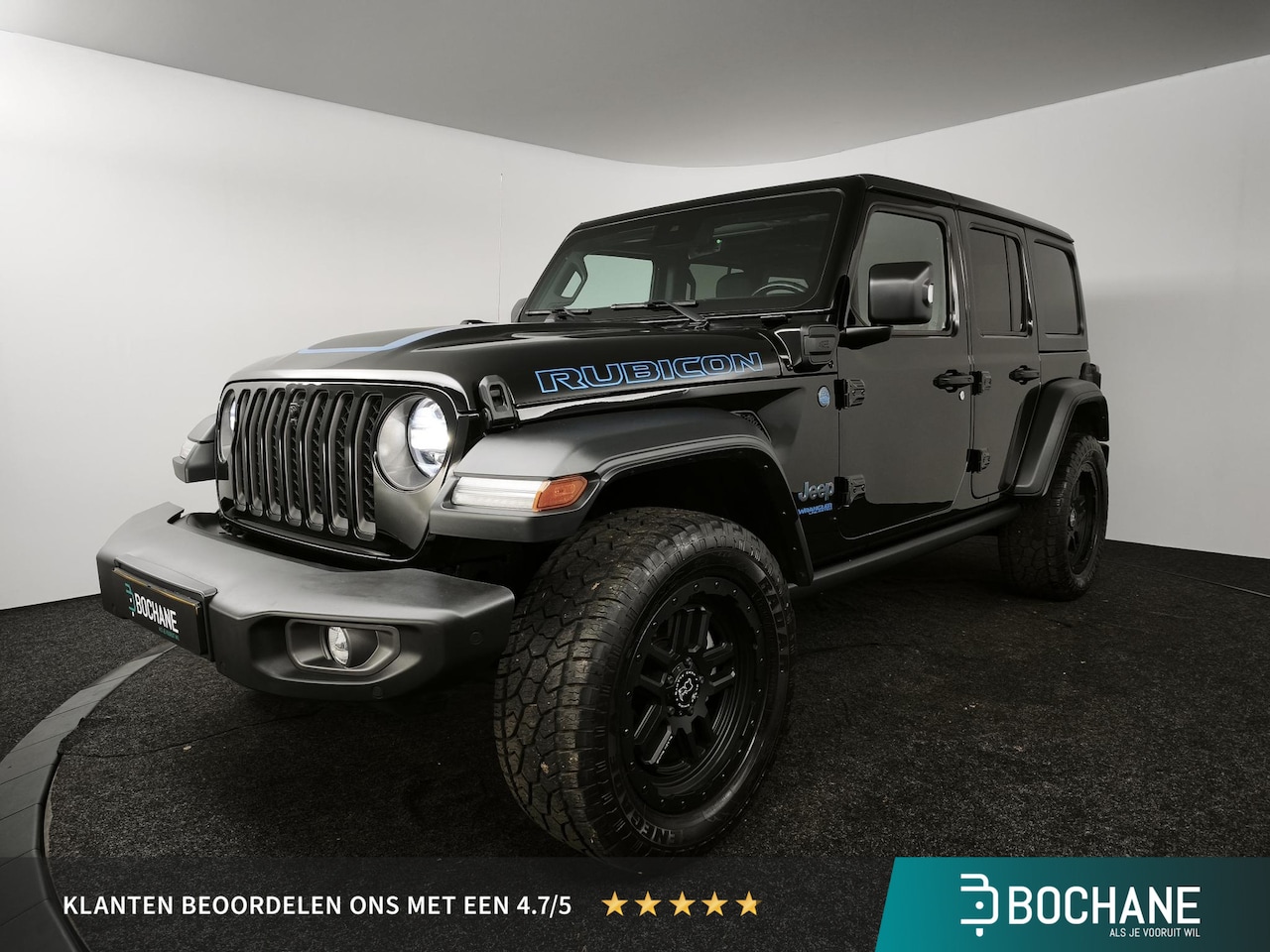 Jeep Wrangler Unlimited - 4xe 380 Pk Rubicon | Trekhaak | Adaptieve cruise | Camera | Stoel & stuur verwarming | Har - AutoWereld.nl