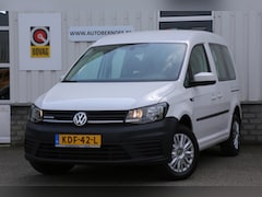 Volkswagen Caddy - 1.4 TGI Trendline 5 Persoons Automaat*Perfect VW Onderh.*Trekhaak/2x zijschuifdeur/Stoelve