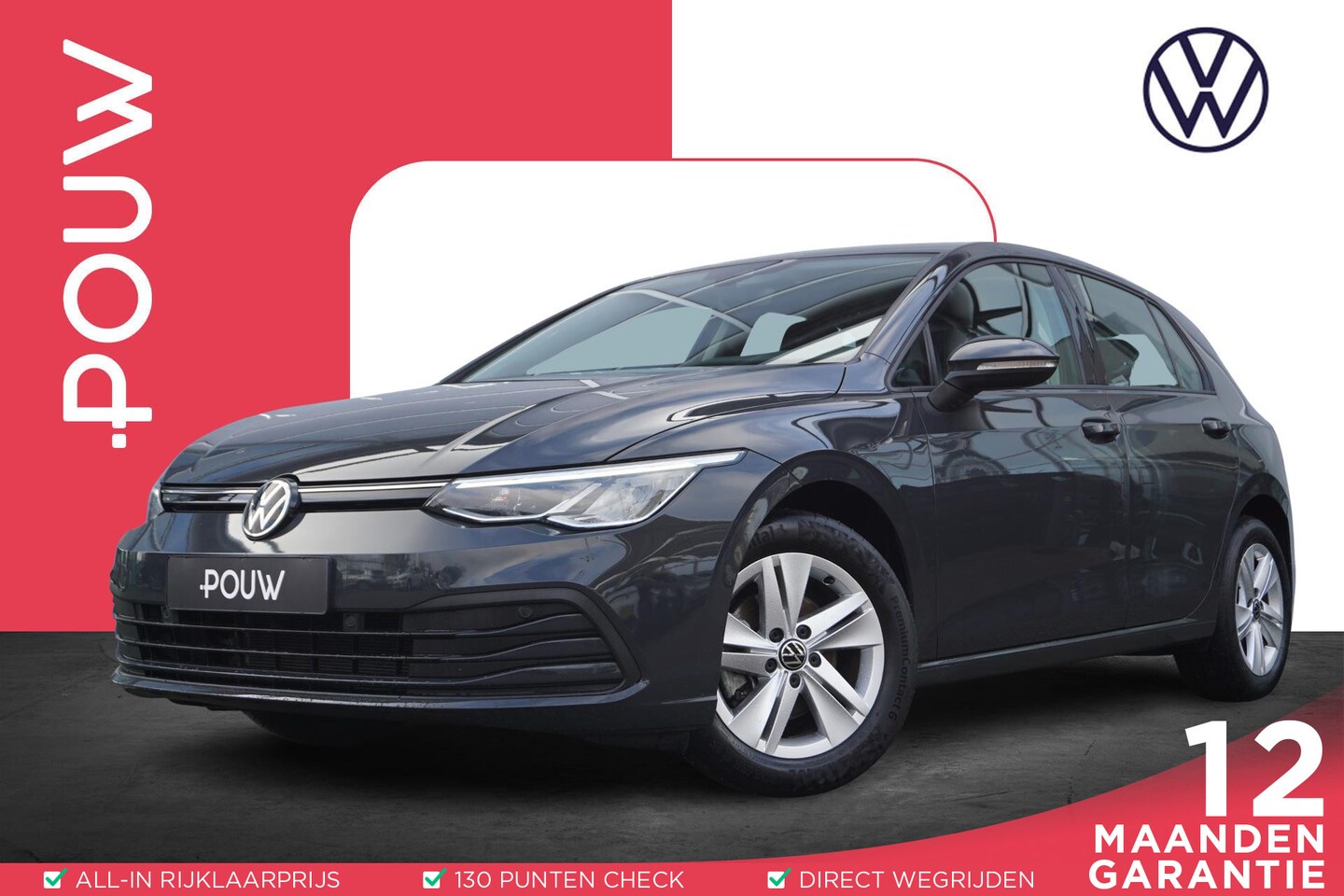 Volkswagen Golf - 1.0 TSI 110pk Life | Navigatie | Apple Carplay & Android Auto | Navigatie | - AutoWereld.nl