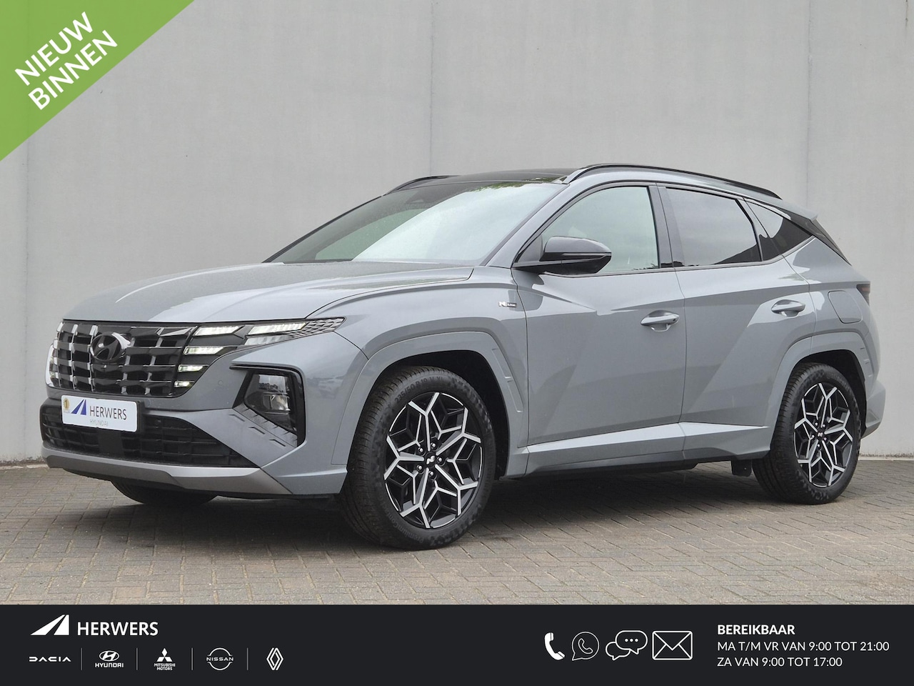 Hyundai Tucson - 1.6 T-GDI 4wd N Line Sky 4WD / Dealer onderhouden / Fabrieksgarantie tot 03-2027 / Trekhaa - AutoWereld.nl