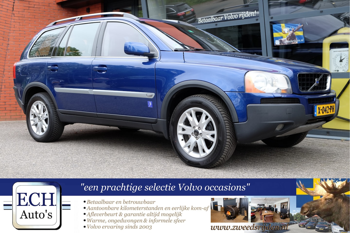 Volvo XC90 - 2.5T 210 pk Aut. Ocean Race, Apple CarPlay, Leer, 7 persoons - AutoWereld.nl