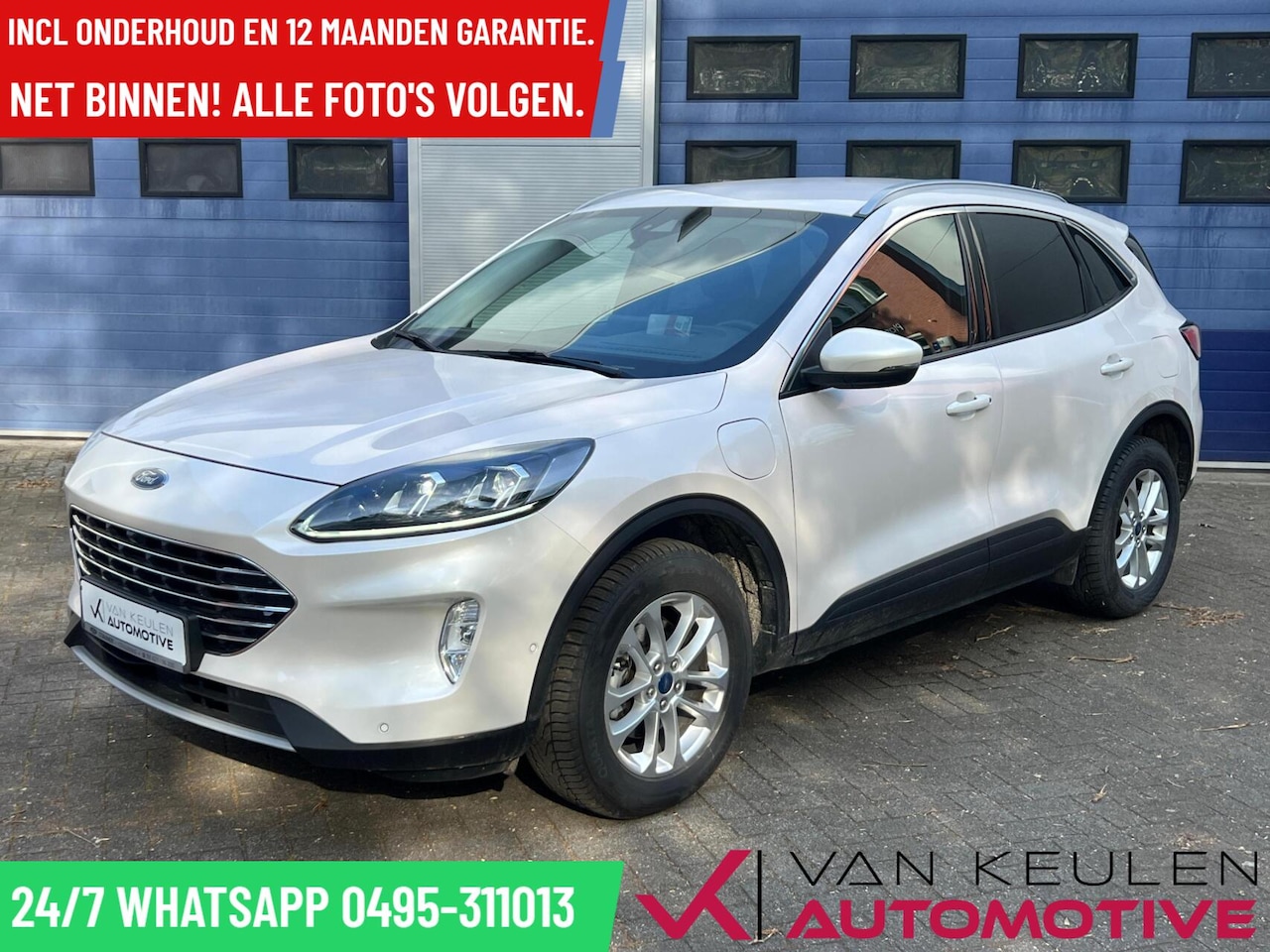Ford Kuga - 2.5 PHEV TITANIUM X l Zeer luxe l 65 km elektrisch - AutoWereld.nl