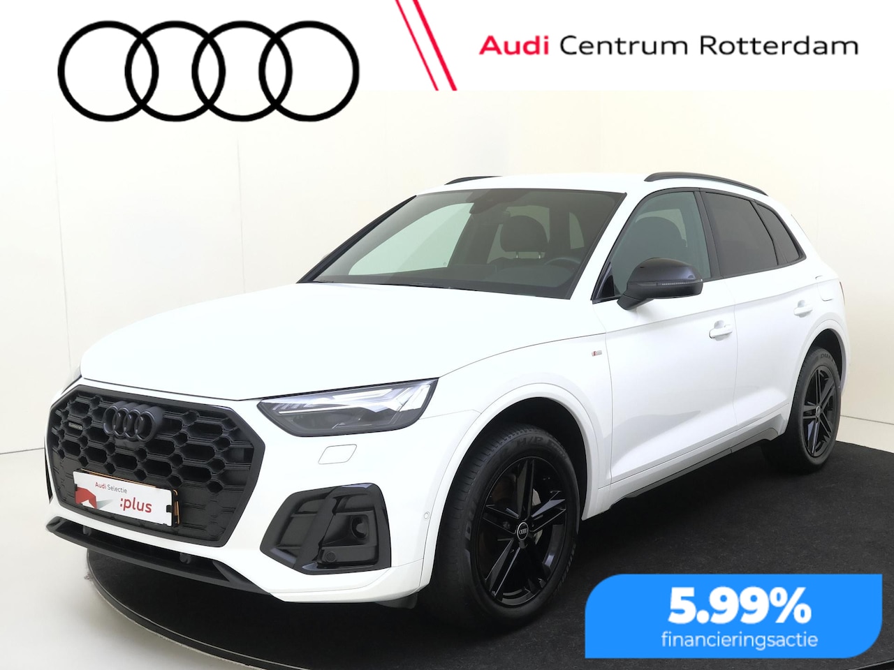 Audi Q5 - 50 TFSI e S edition | Trekhaak | 360 camera | Navigatie Plus | Keyless | Tour | Stoelverwa - AutoWereld.nl