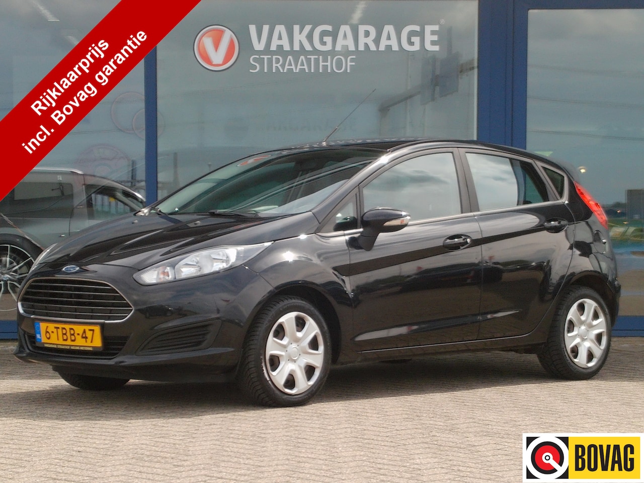 Ford Fiesta - 1.0 Style 1.0 Style, Bluetooth / Navigatie / Airco / 5-Deurs - AutoWereld.nl
