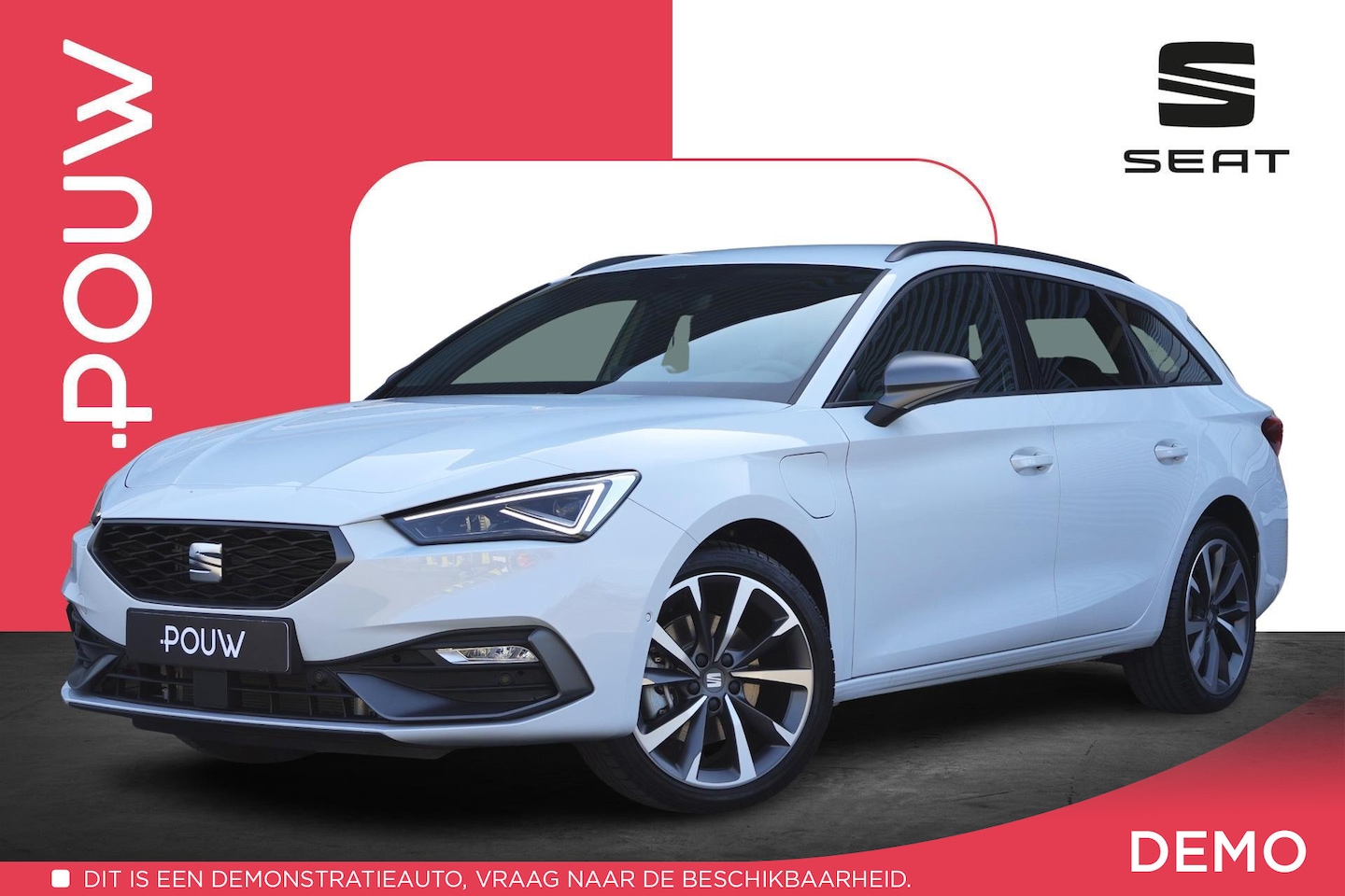 SEAT Leon Sportstourer - 1.5 TSI 204pk e-Hybrid FR PHEV First Edition | 18" Velgen | Dodehoek Detectie - AutoWereld.nl