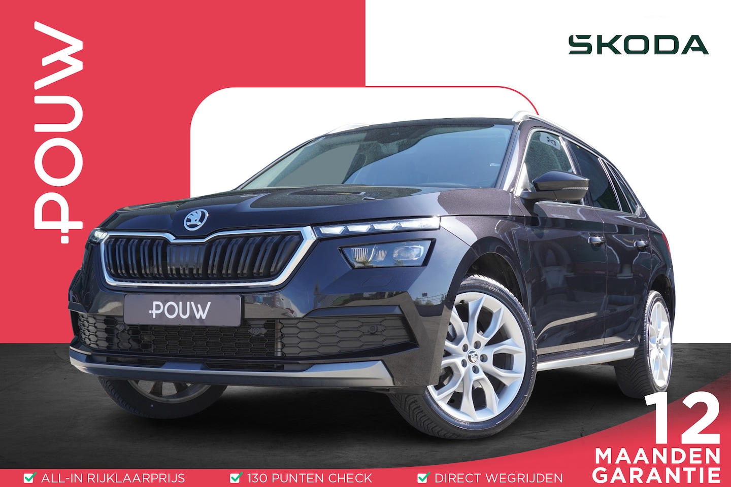Skoda Kamiq - 1.0 TSI 110pk DSG Business Edition | Stoel/Stuurverwarming | Navigatie | Trekhaak - AutoWereld.nl