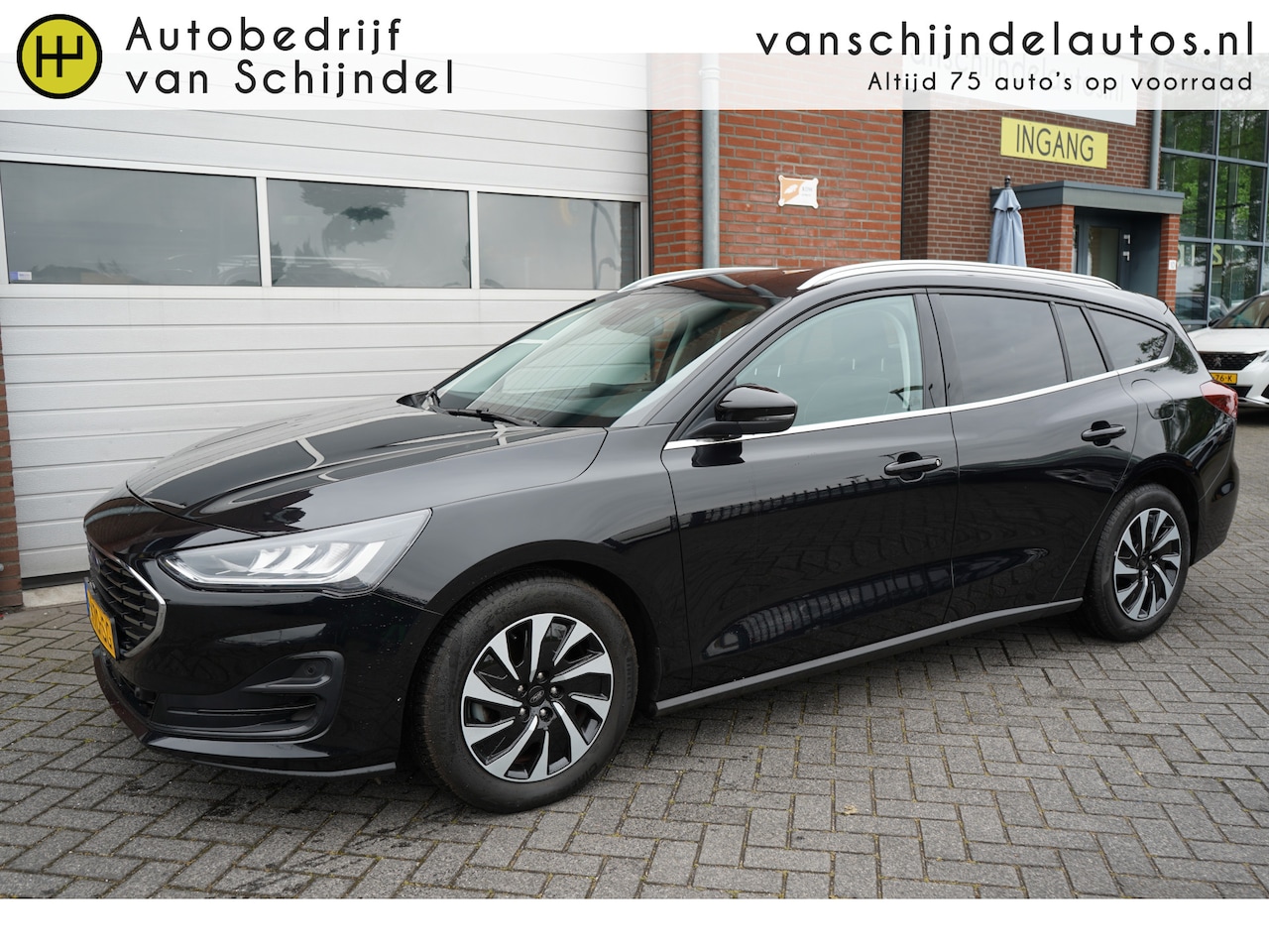 Ford Focus Wagon - 1.0 ECOBOOST HYBRID TITANIUM NOV 2022 NIEUW MODEL! ORIGINEEL NEDERLANDS CAMERA TREKHAAK AN - AutoWereld.nl
