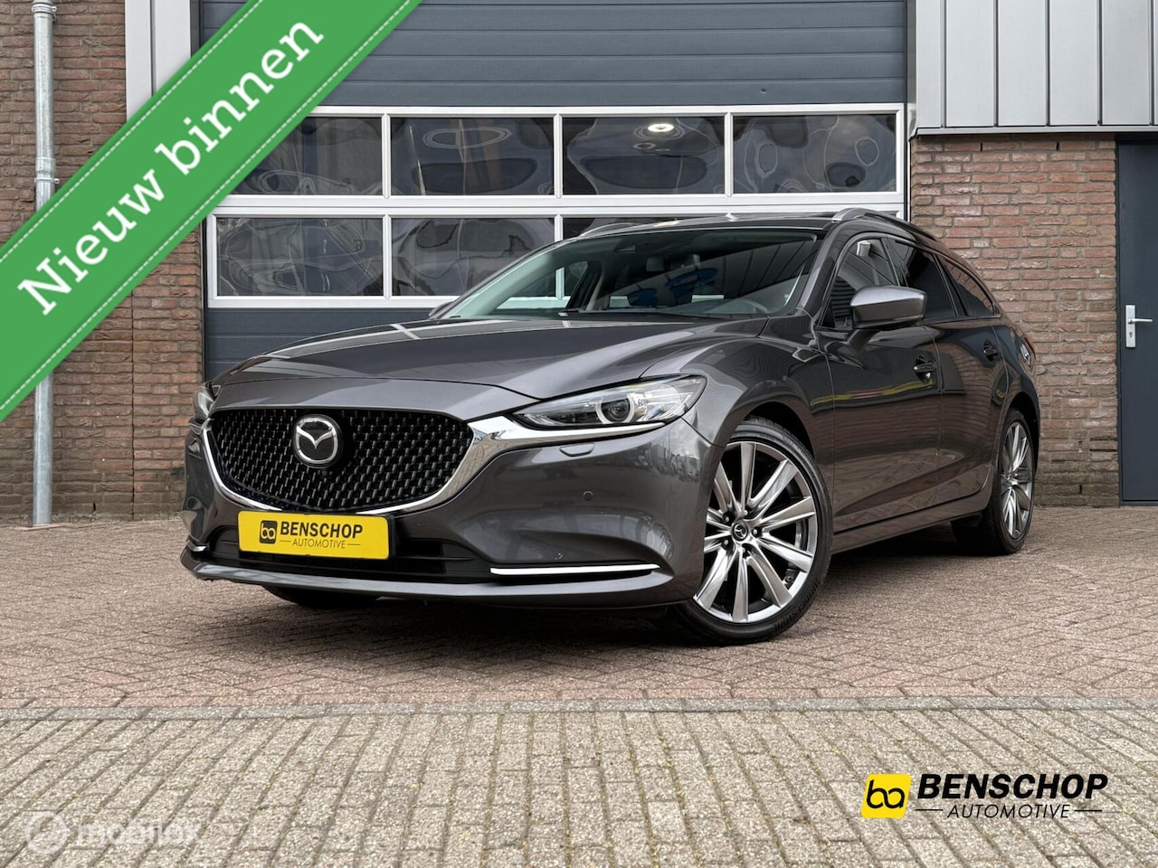Mazda 6 Sportbreak - 2.5 SkyActiv-G 194 Luxury Schuifdak Navi Bose 360 Camera Leer LED Carplay - AutoWereld.nl