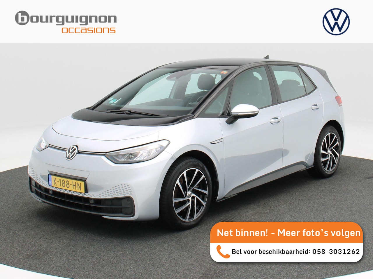 Volkswagen ID.3 - Life 58 kWh | Parkeersensoren | Stoel/Stuurverwarming | Navigatie  | CarPlay | 18 inch - AutoWereld.nl