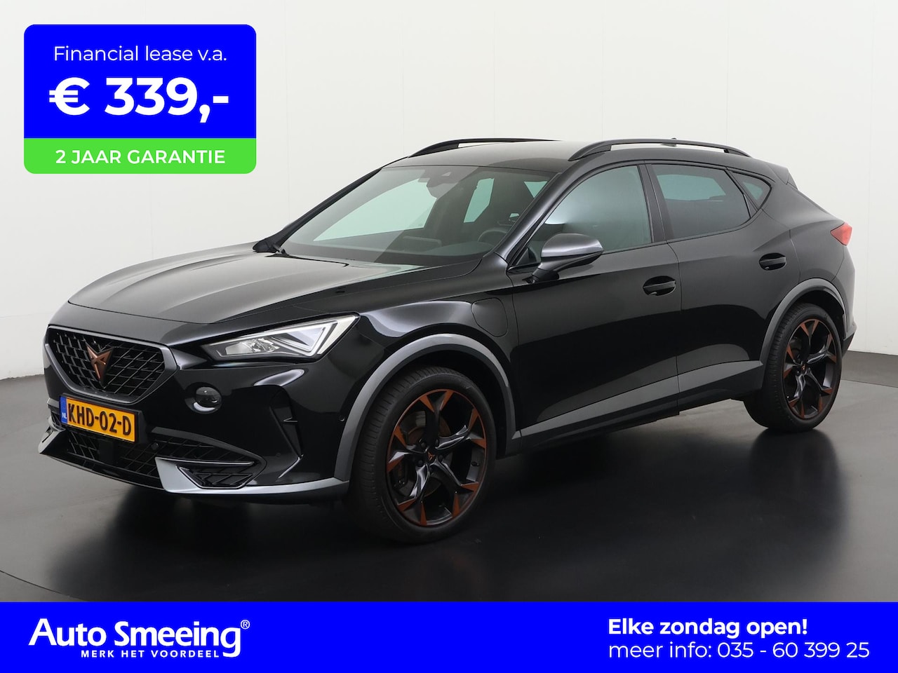 CUPRA Formentor - 1.4 e-Hybrid VZ Copper Edition | SOH 95% | Camera | Blind spot | Winter pakket | Zondag Op - AutoWereld.nl